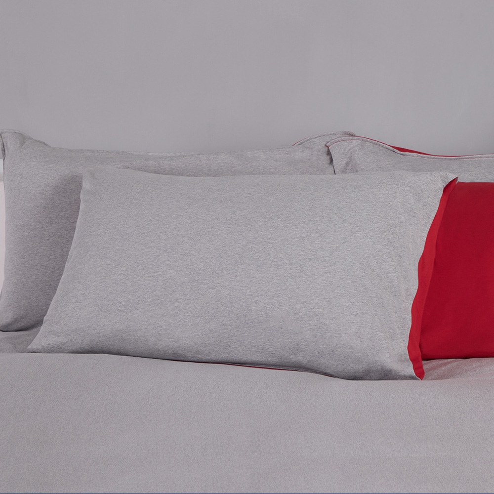 金喜兔 單人被套+枕套二件組-熱情紅產品圖
